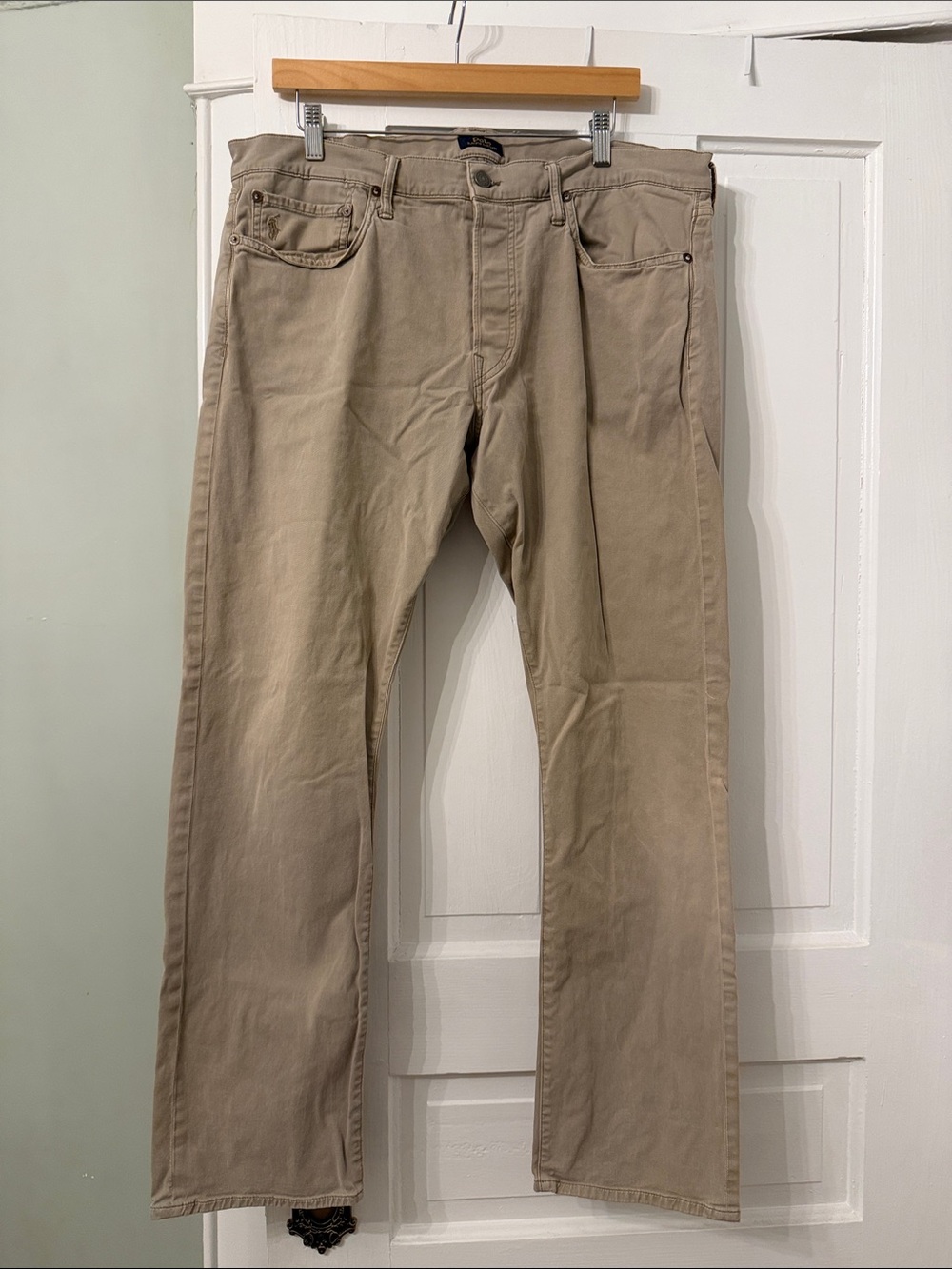 Polo “The Varick Slim Straight” Khaki Pants